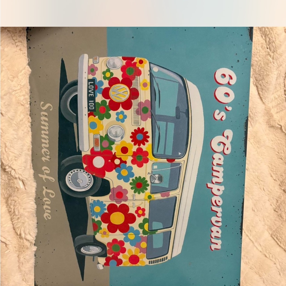 60's Campervan Wall Art